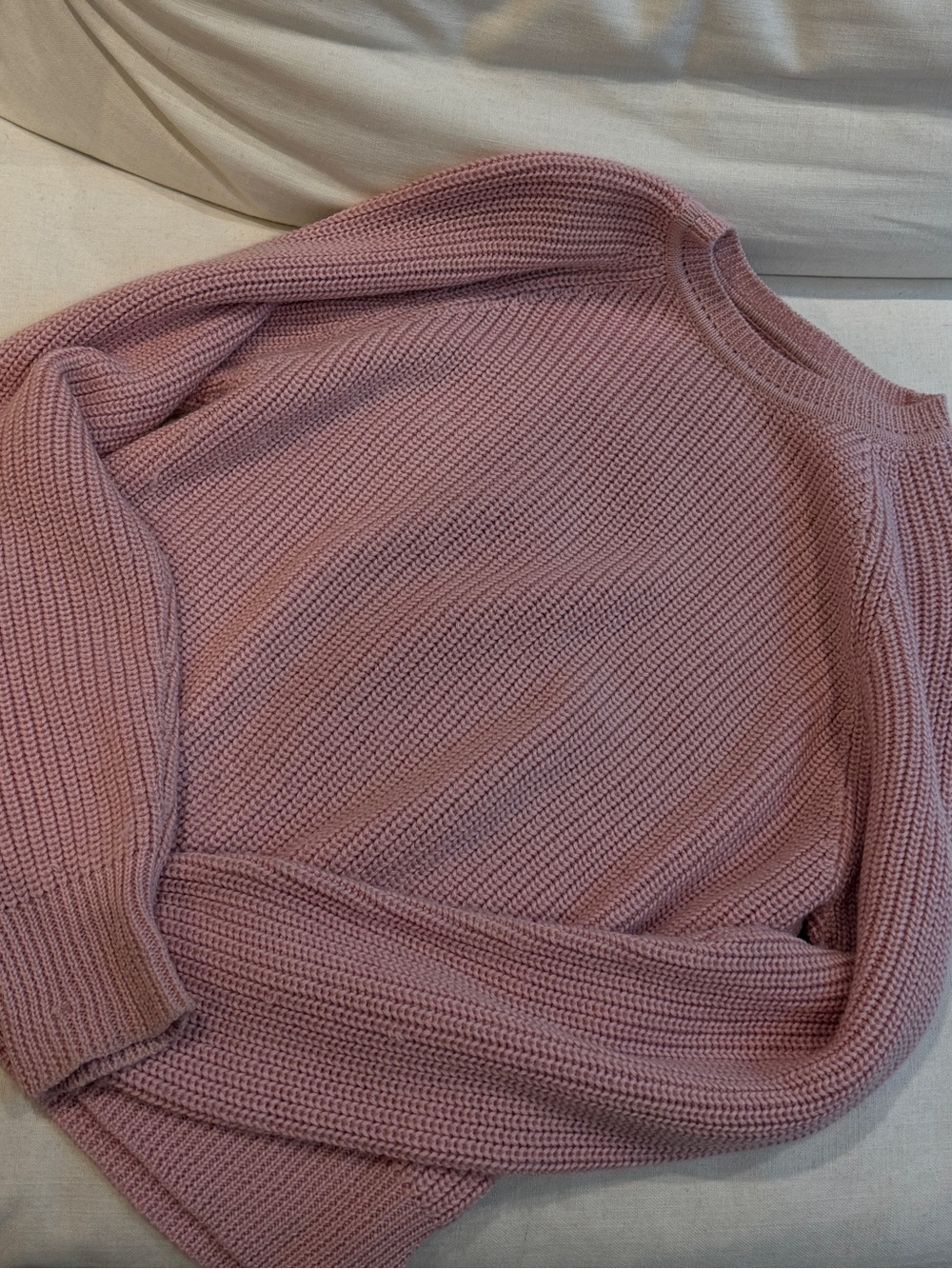 Mara Hoffman Pink Crew Neck Sweater
